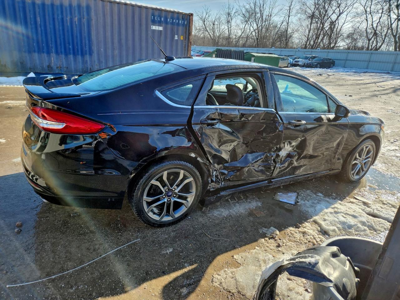 2017 FORD FUSION SE photo 3
