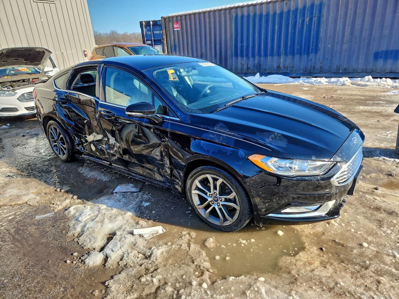 2017 FORD FUSION SE photo 4