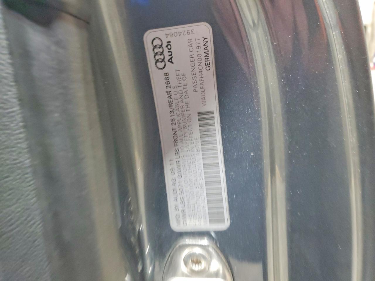 2012 AUDI A5 PREMIUM PLUS photo 13