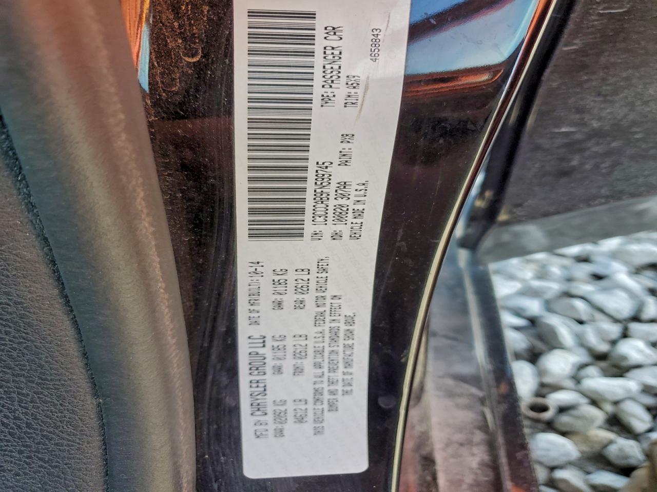 2015 CHRYSLER 200 LIMITED photo 12