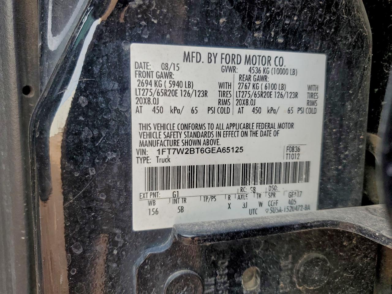 2016 FORD F250 SUPER DUTY photo 12