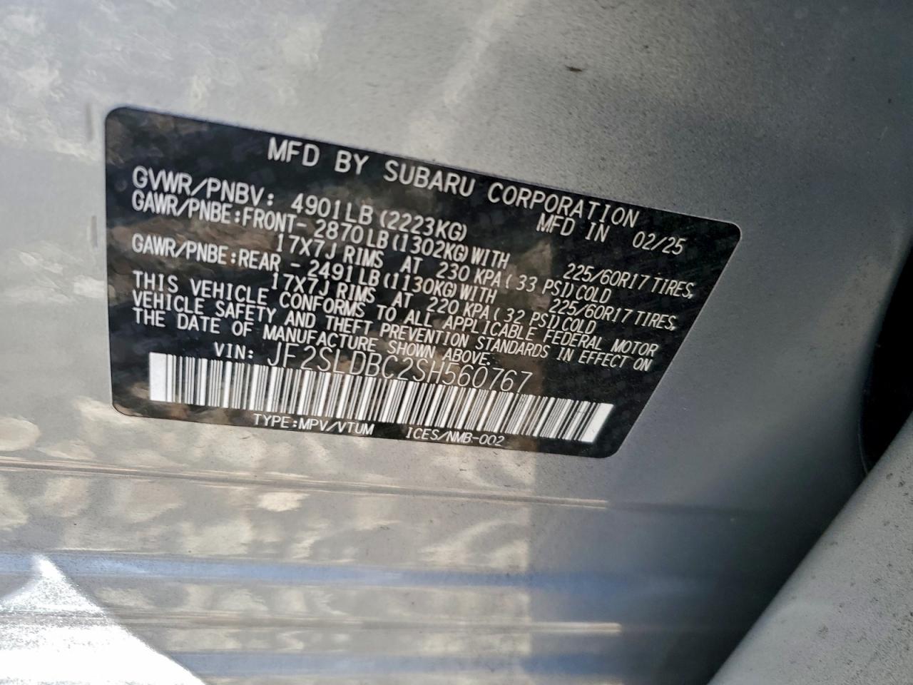 2025 SUBARU FORESTER PREMIUM photo 13