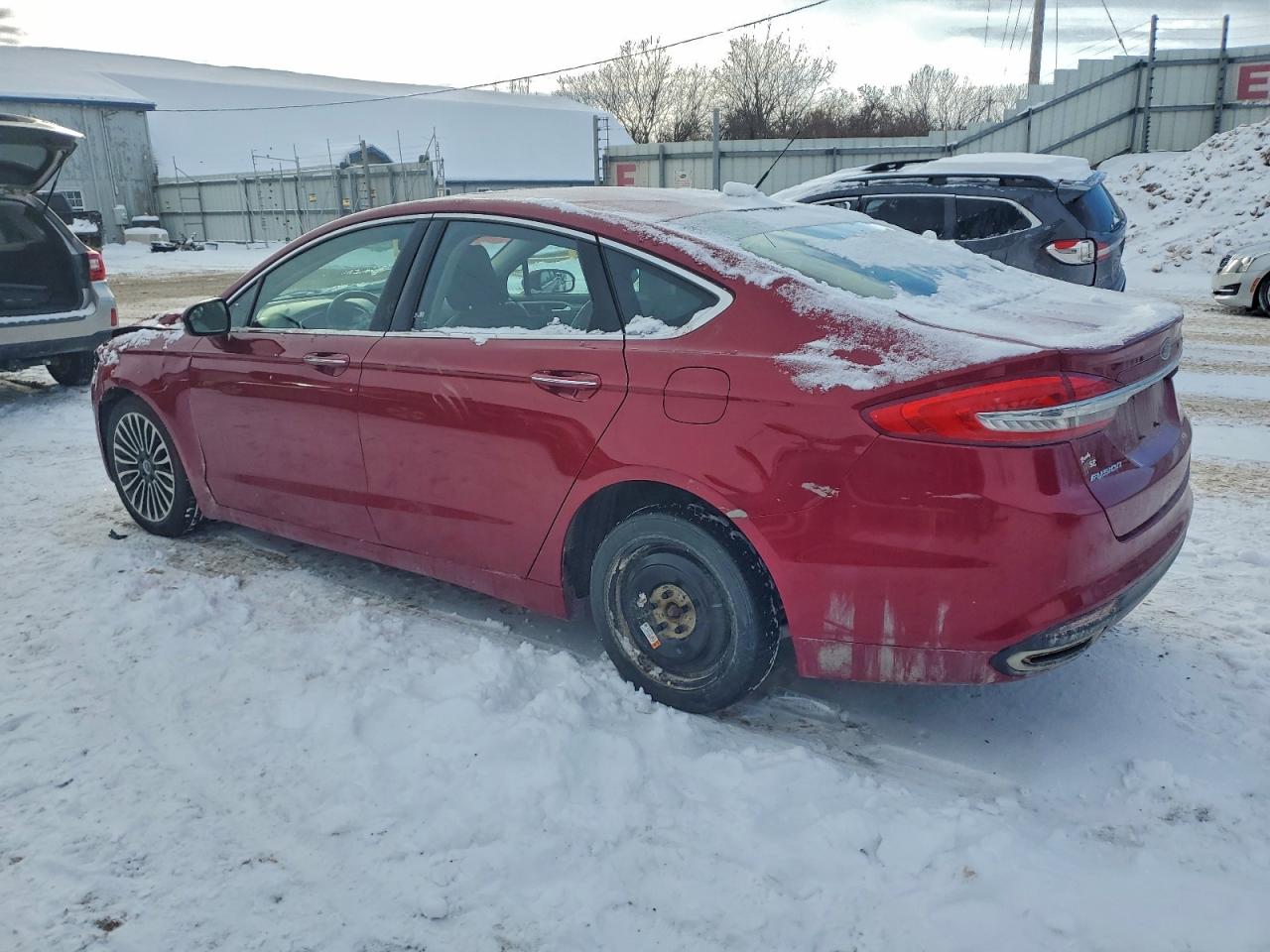 2017 FORD FUSION SE photo 3