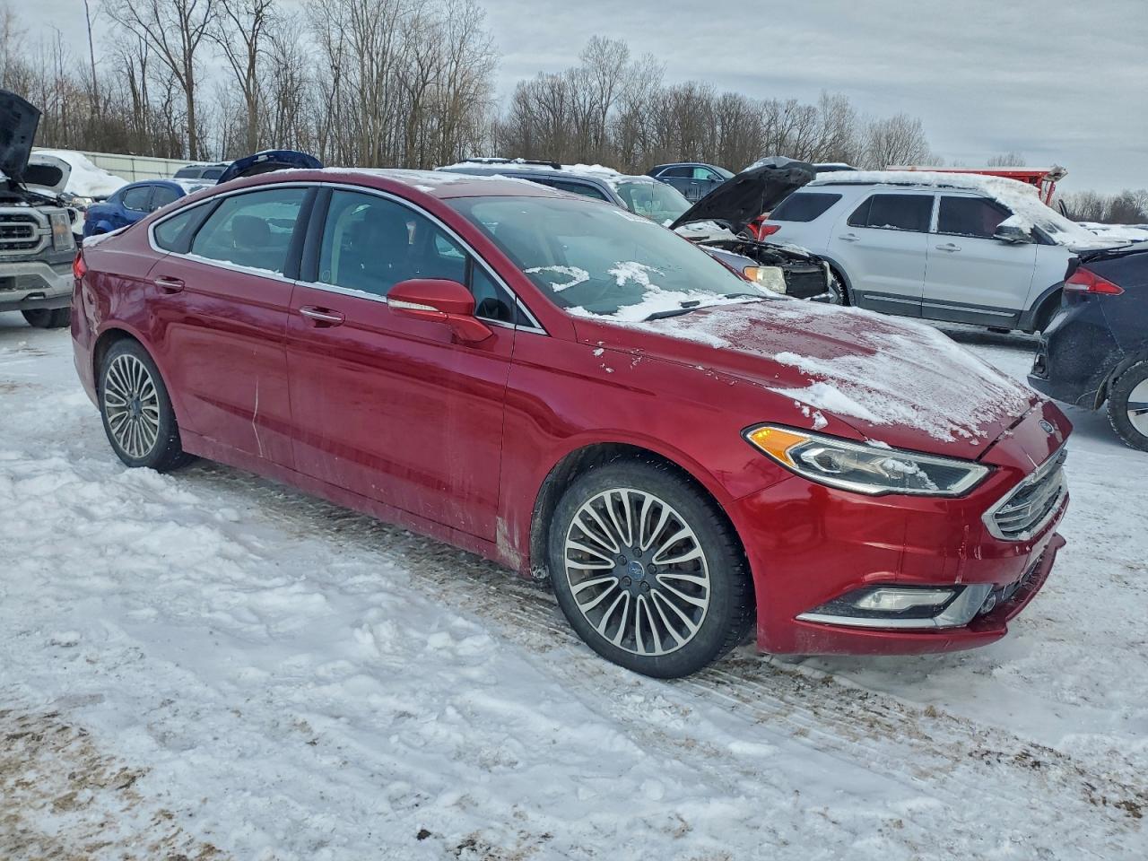 2017 FORD FUSION SE photo 7