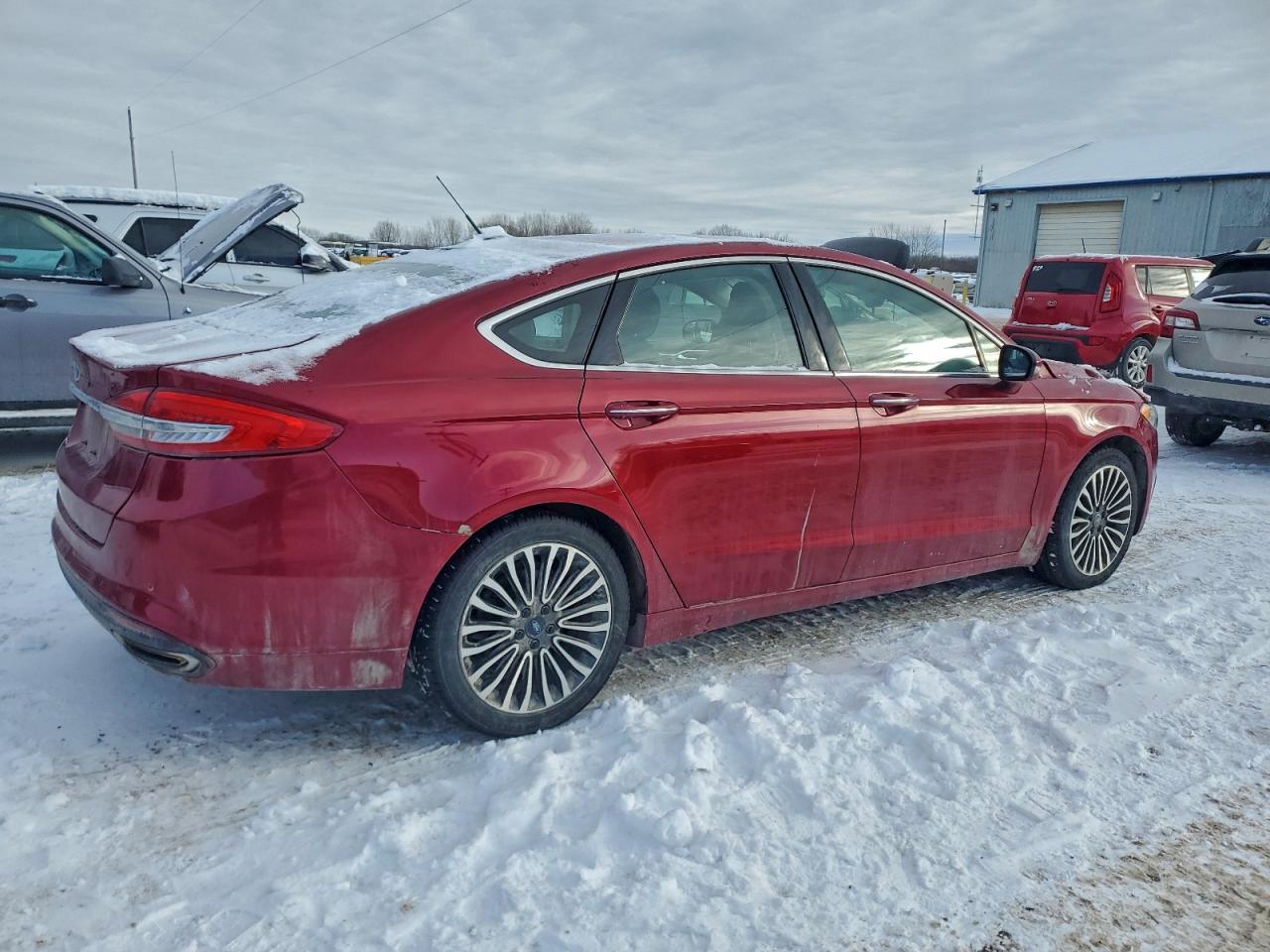 2017 FORD FUSION SE photo 5