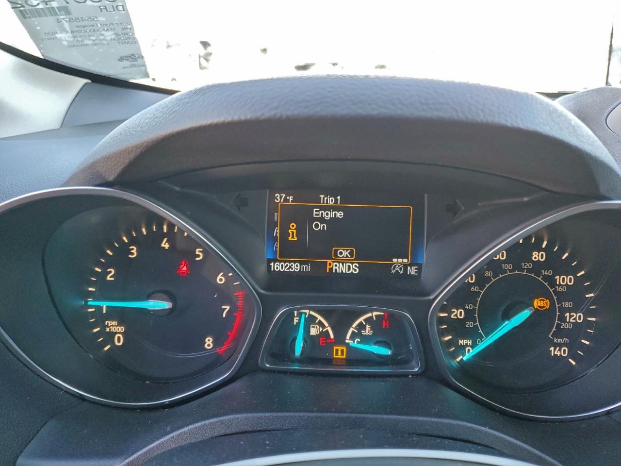2017 FORD ESCAPE SE photo 9