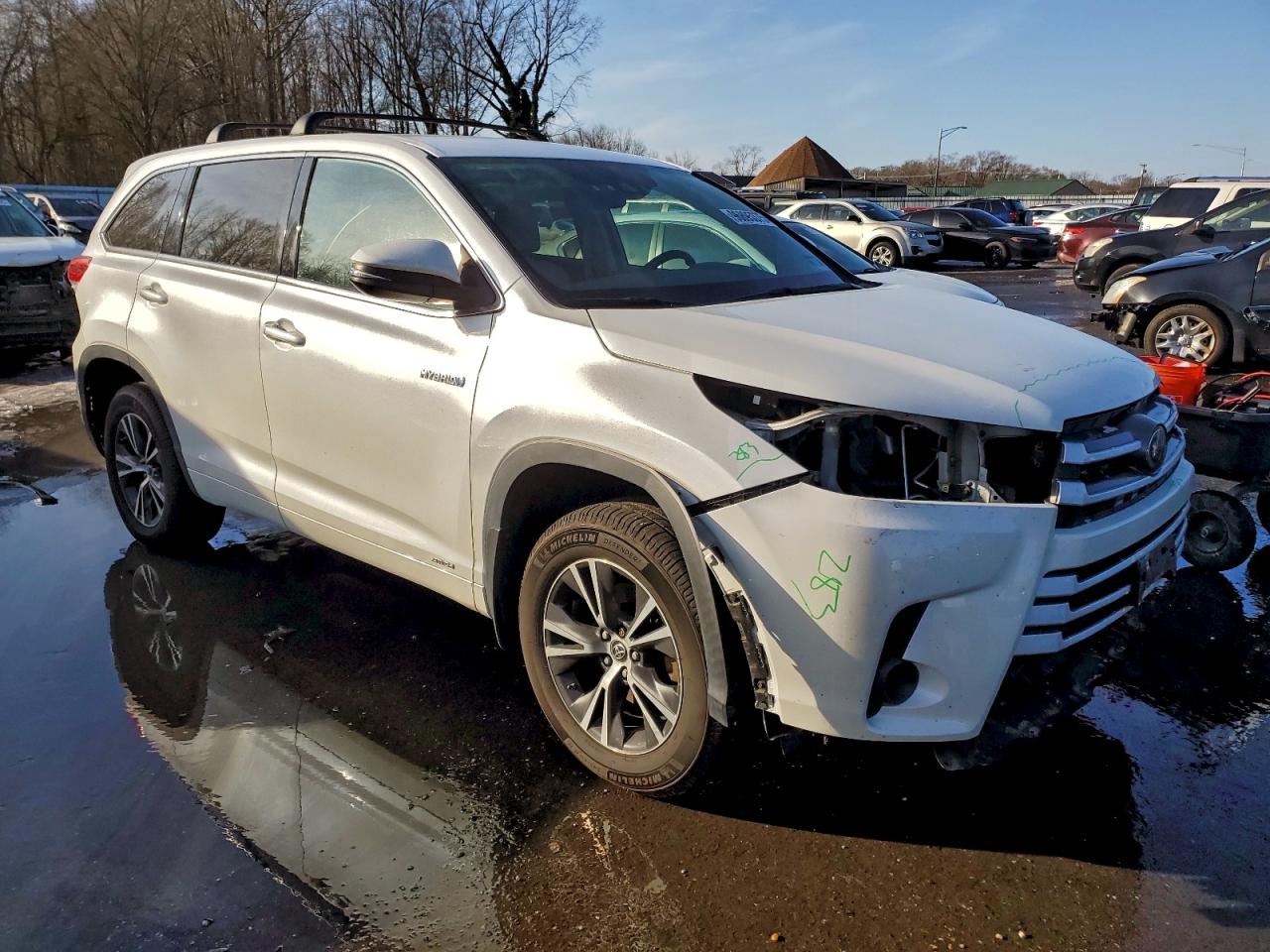 2017 TOYOTA HIGHLANDER HYBRID photo 4