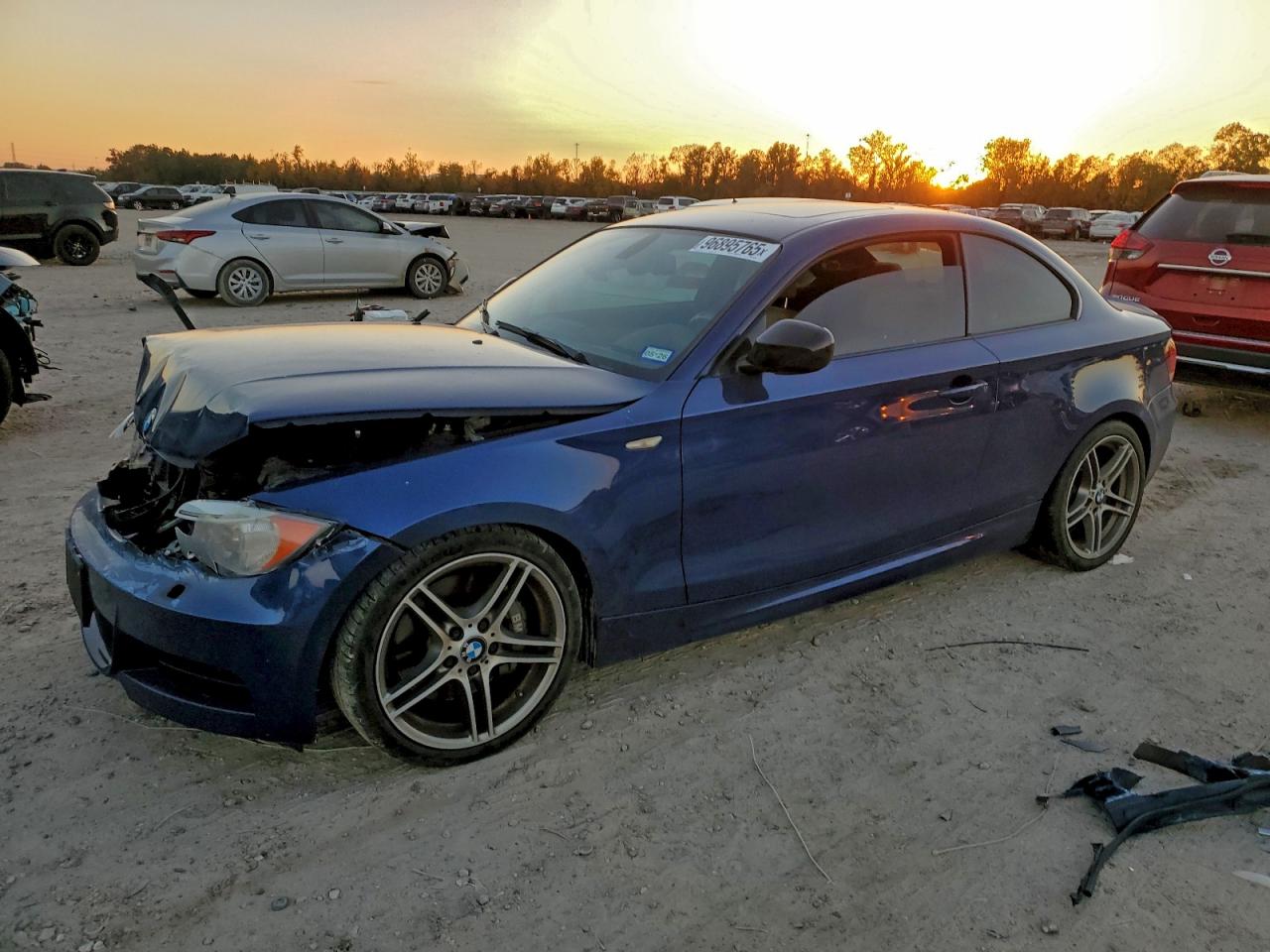 2013 BMW 135 I — FRONT END damage — photo 1