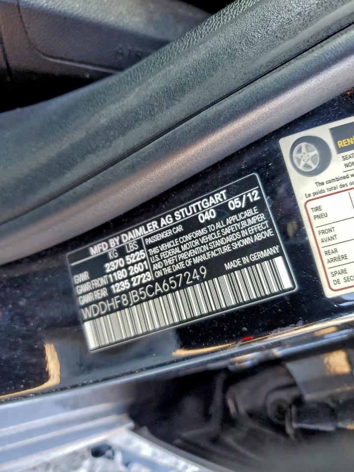 2012 MERCEDES-BENZ E 350 4MATIC photo 12