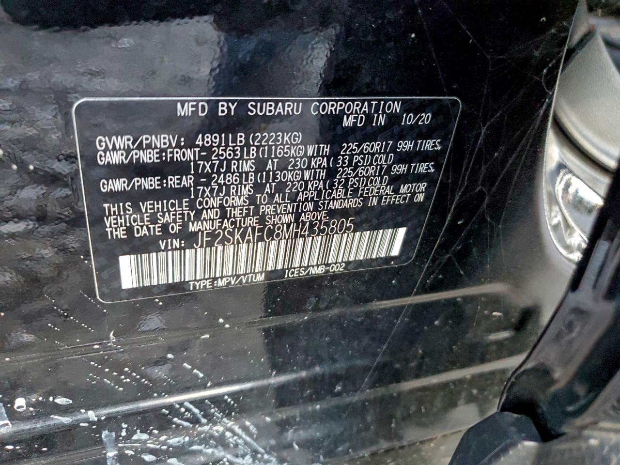 2021 SUBARU FORESTER PREMIUM photo 34