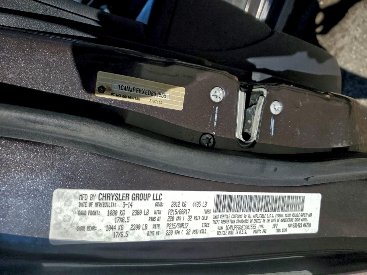 2014 JEEP PATRIOT LATITUDE photo 34