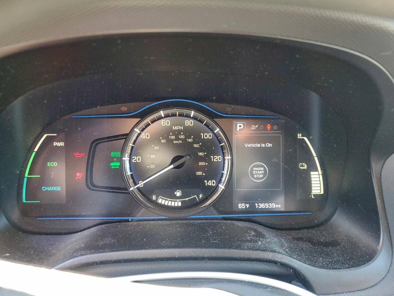 2019 HYUNDAI IONIQ BLUE photo 9