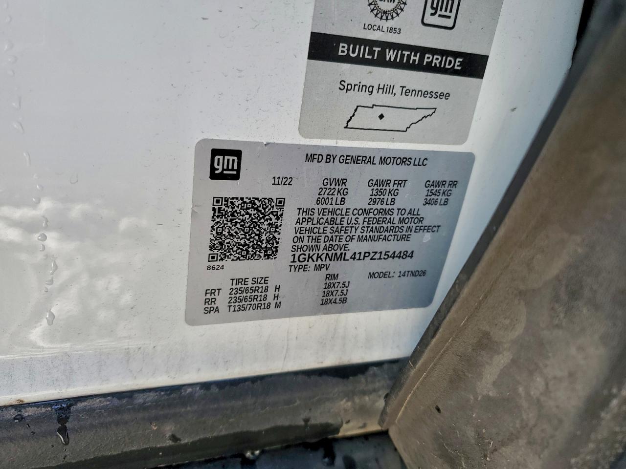 2023 GMC ACADIA SLT photo 13