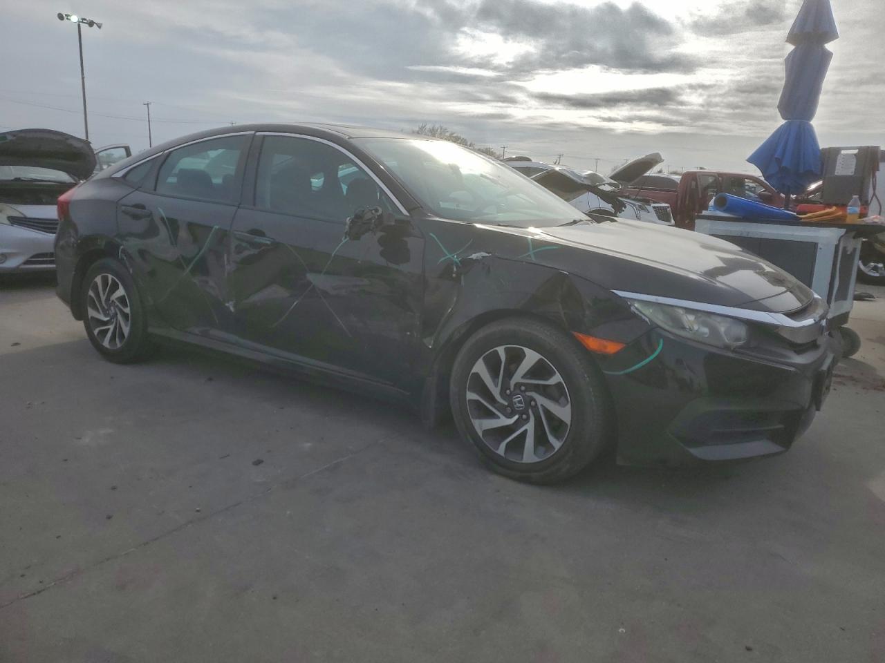 2017 HONDA CIVIC EX photo 4