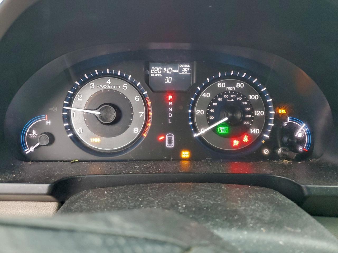 2012 HONDA ODYSSEY EXL photo 9