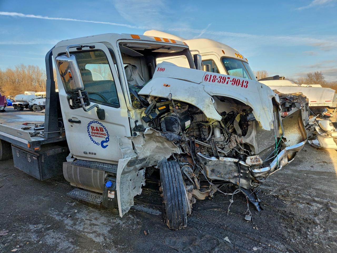 2017 HINO 258/268 ROLLBACK TRUCK photo 9