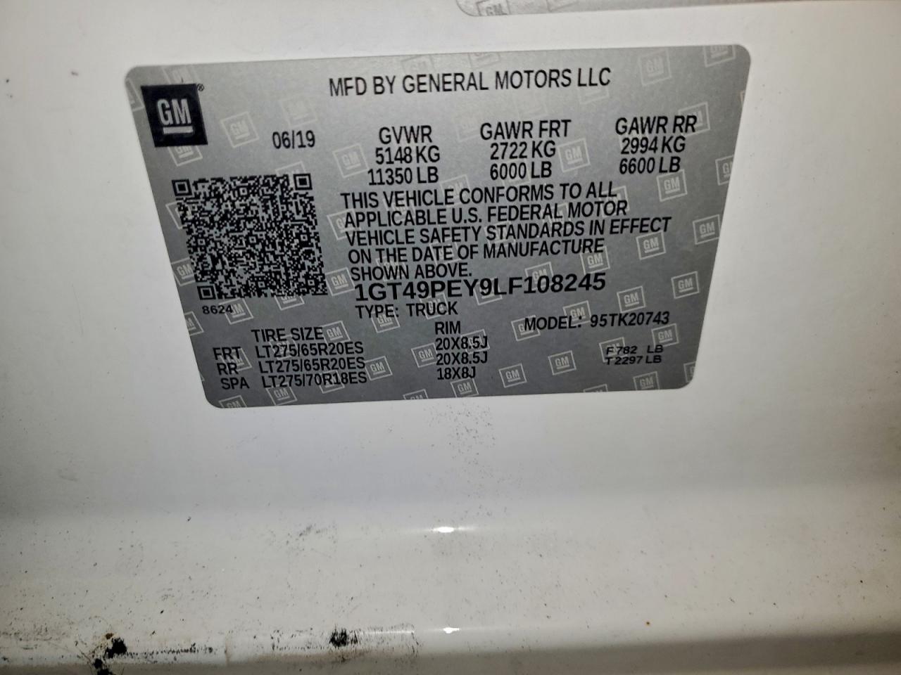 2020 GMC SIERRA K2500 AT4 photo 12