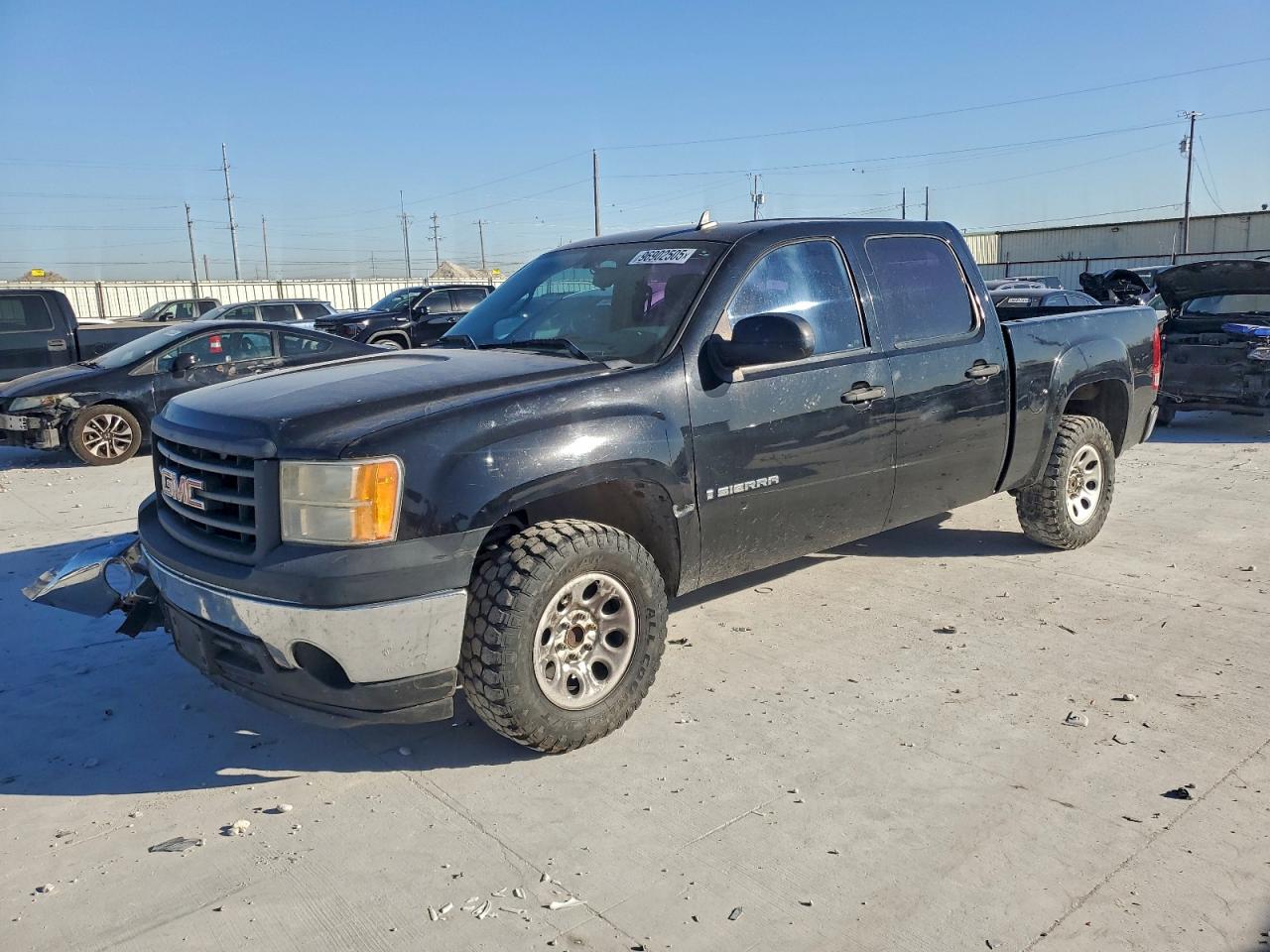 2007 GMC NEW SIERRA C1500 — FRONT END damage — photo 1