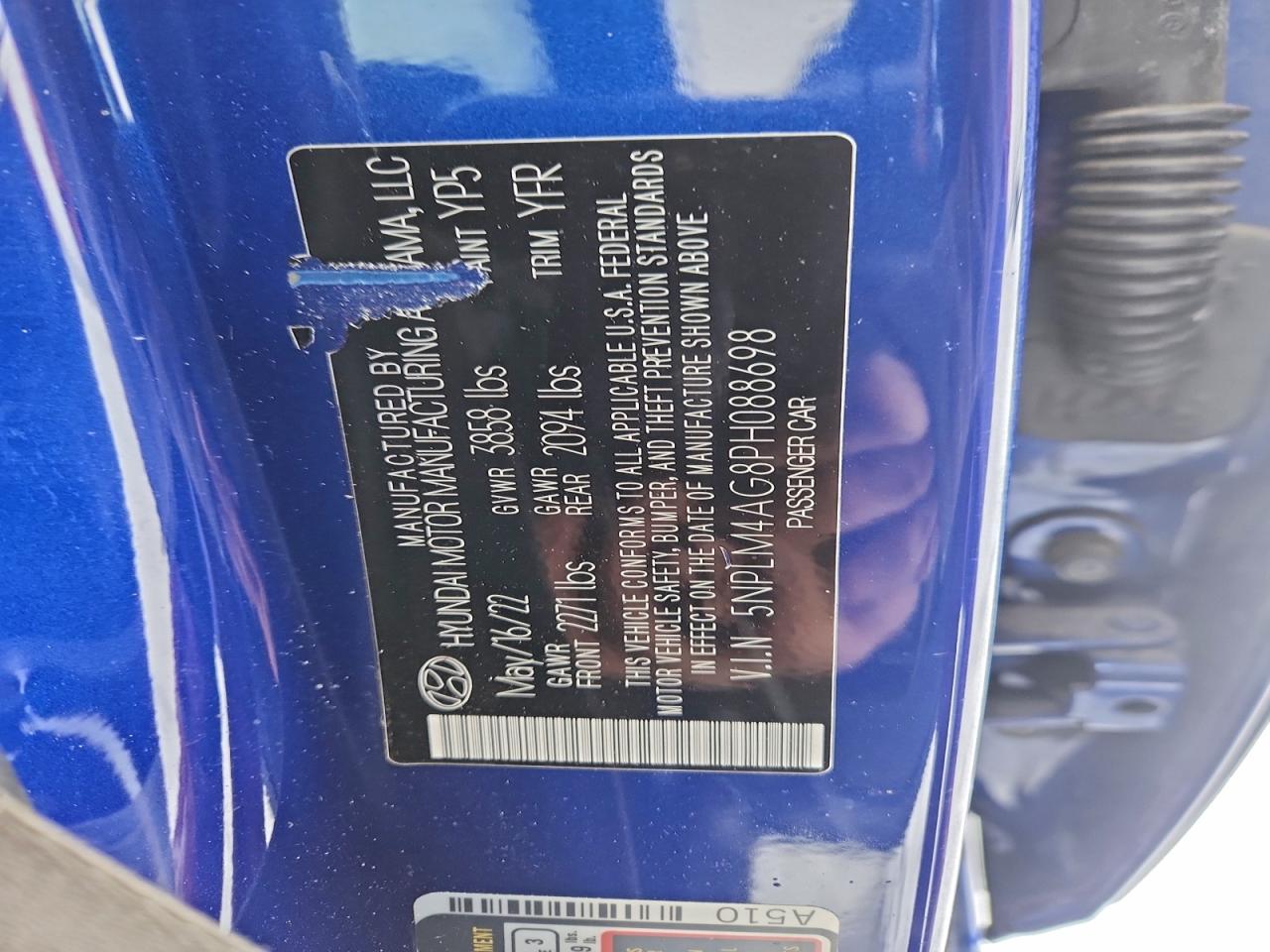 2023 HYUNDAI ELANTRA SEL photo 13