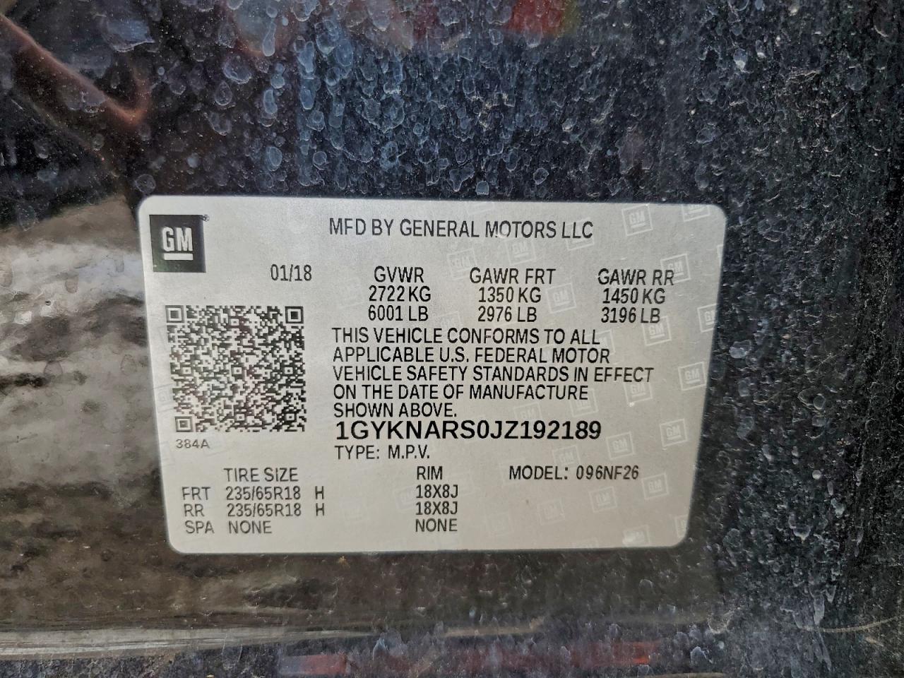 2018 CADILLAC XT5 photo 25
