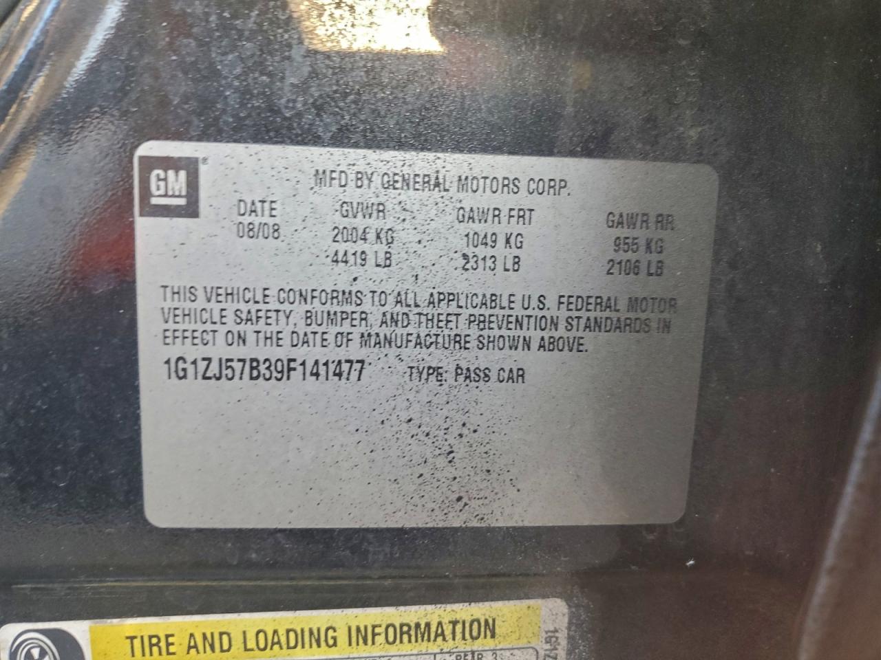 2009 CHEVROLET MALIBU 2LT photo 23