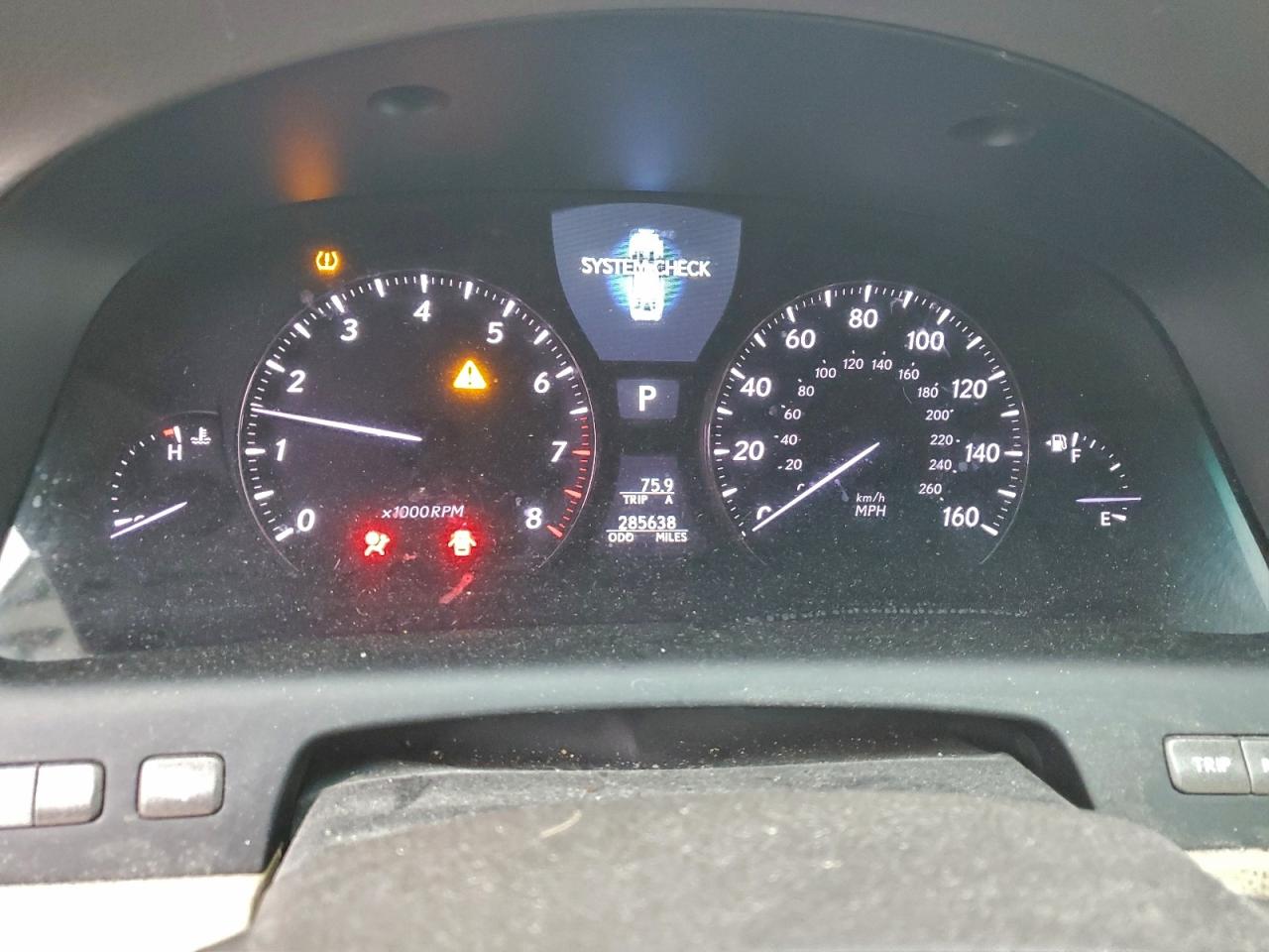 2009 LEXUS LS 460 photo 9