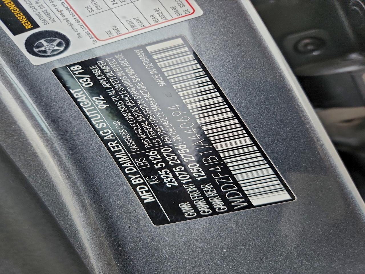 2018 MERCEDES-BENZ E 300 photo 13