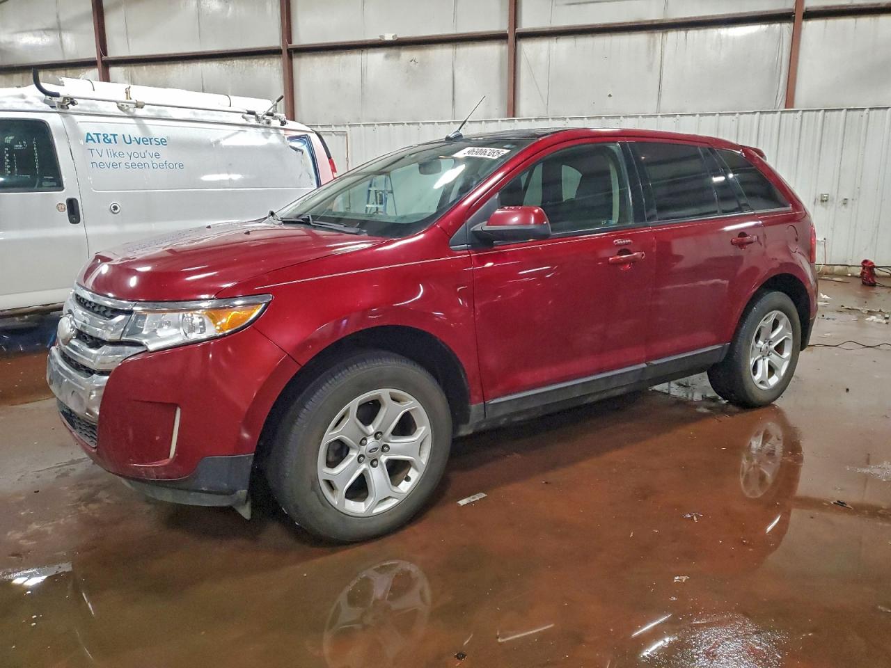 2013 FORD EDGE SEL — FRONT END damage — photo 1