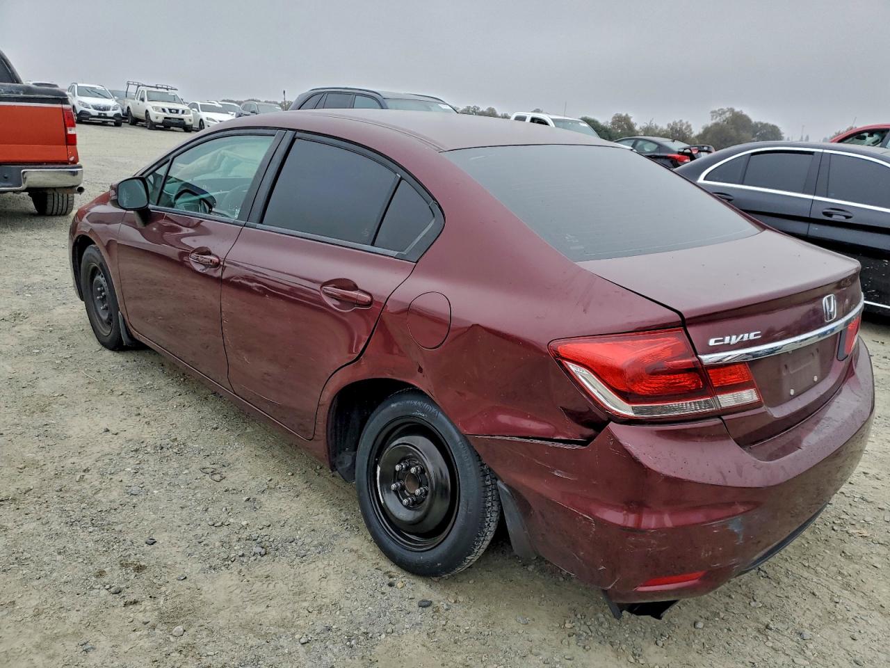 2013 HONDA CIVIC LX photo 2