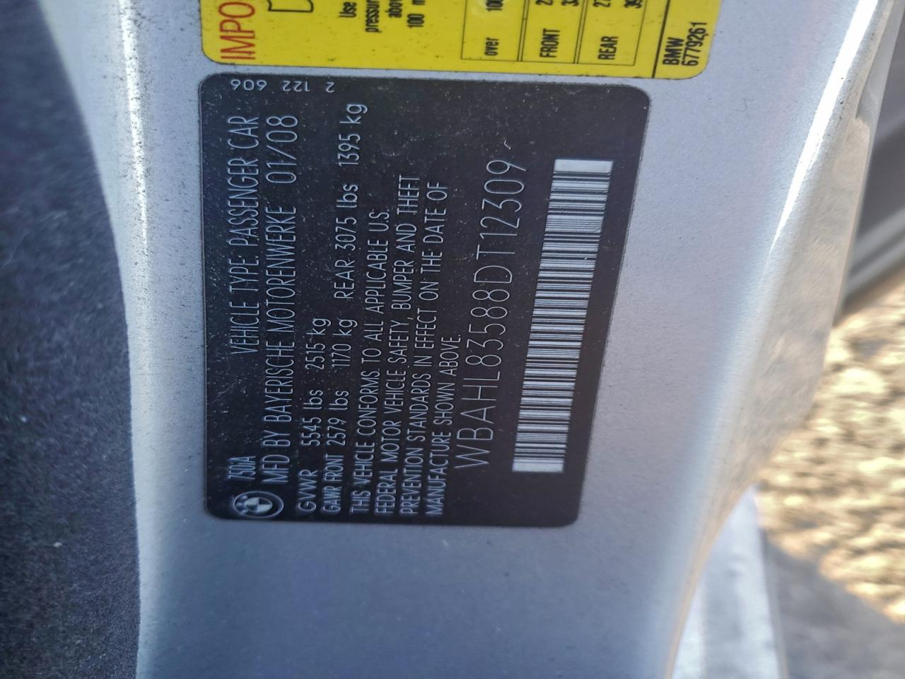2008 BMW 750 I photo 12