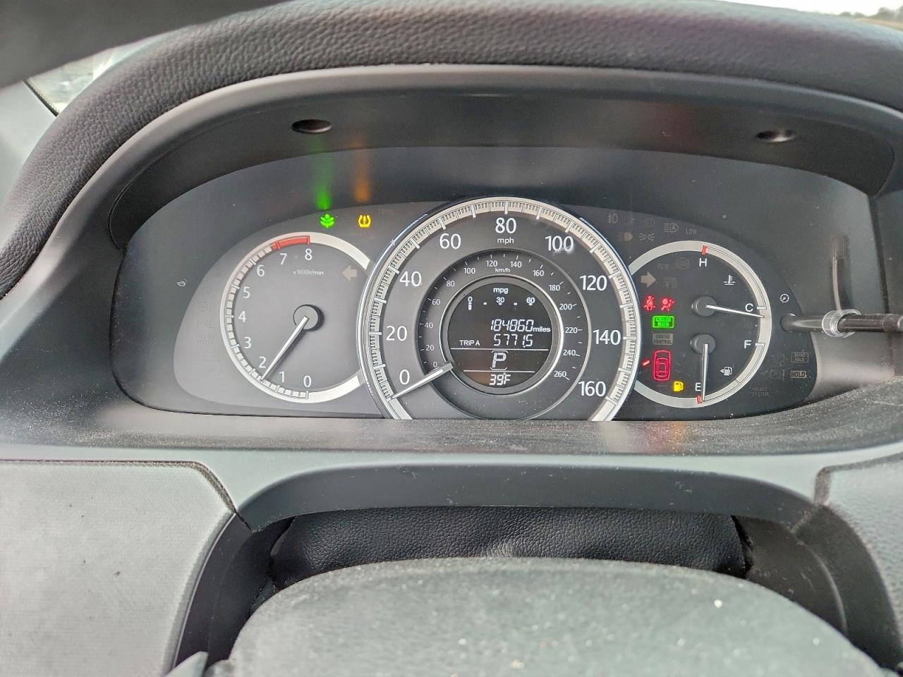 2015 HONDA ACCORD LX photo 9