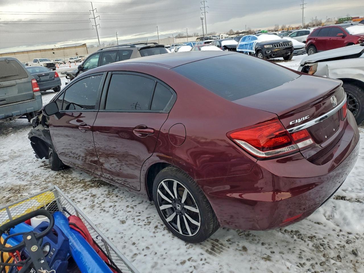 2015 HONDA CIVIC LX photo 2
