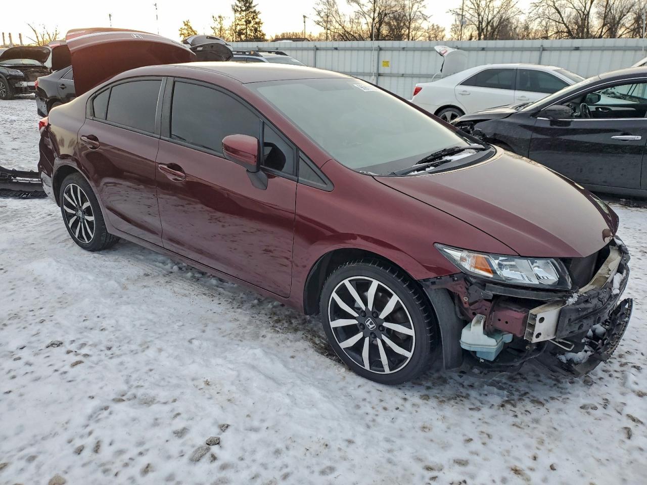 2015 HONDA CIVIC LX photo 4
