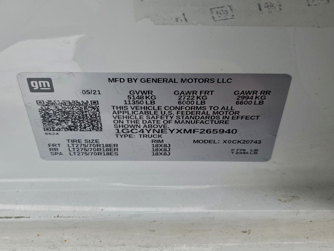 2021 CHEVROLET SILVERADO K2500 HEAVY DUTY LT photo 12