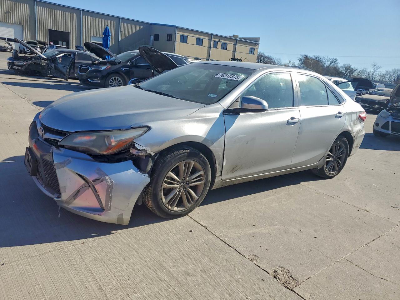 2017 TOYOTA CAMRY LE — FRONT END damage — photo 1
