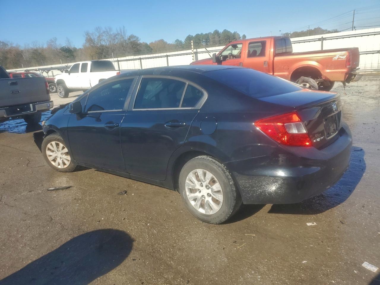 2012 HONDA CIVIC LX photo 2