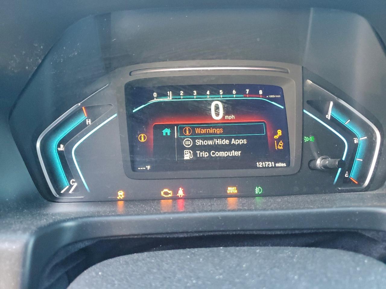 2019 HONDA ODYSSEY EXL photo 9