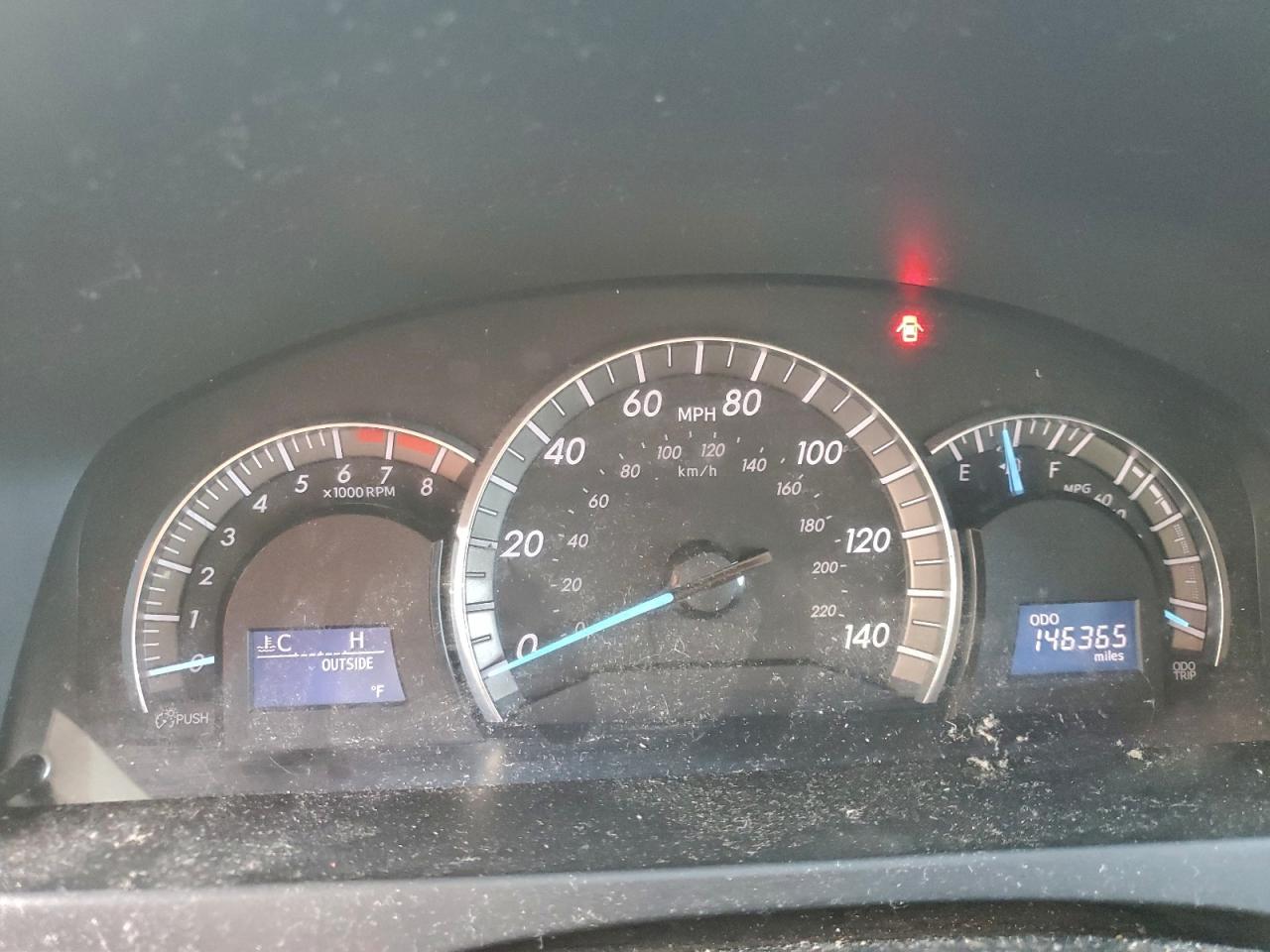 2012 TOYOTA CAMRY BASE photo 9