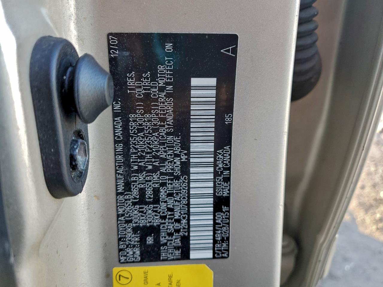 2008 LEXUS RX 350 photo 13