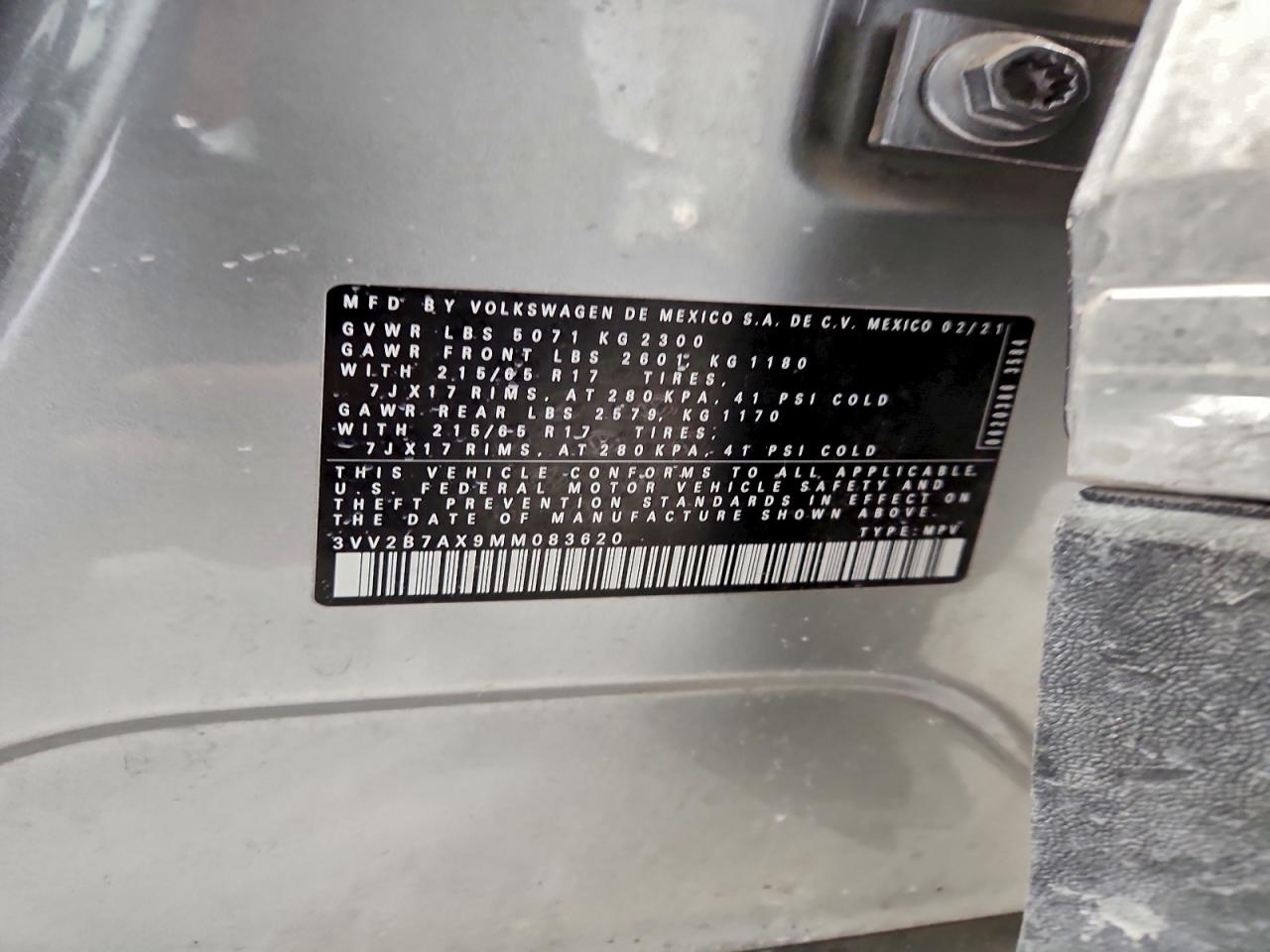 2021 VOLKSWAGEN TIGUAN SE photo 25