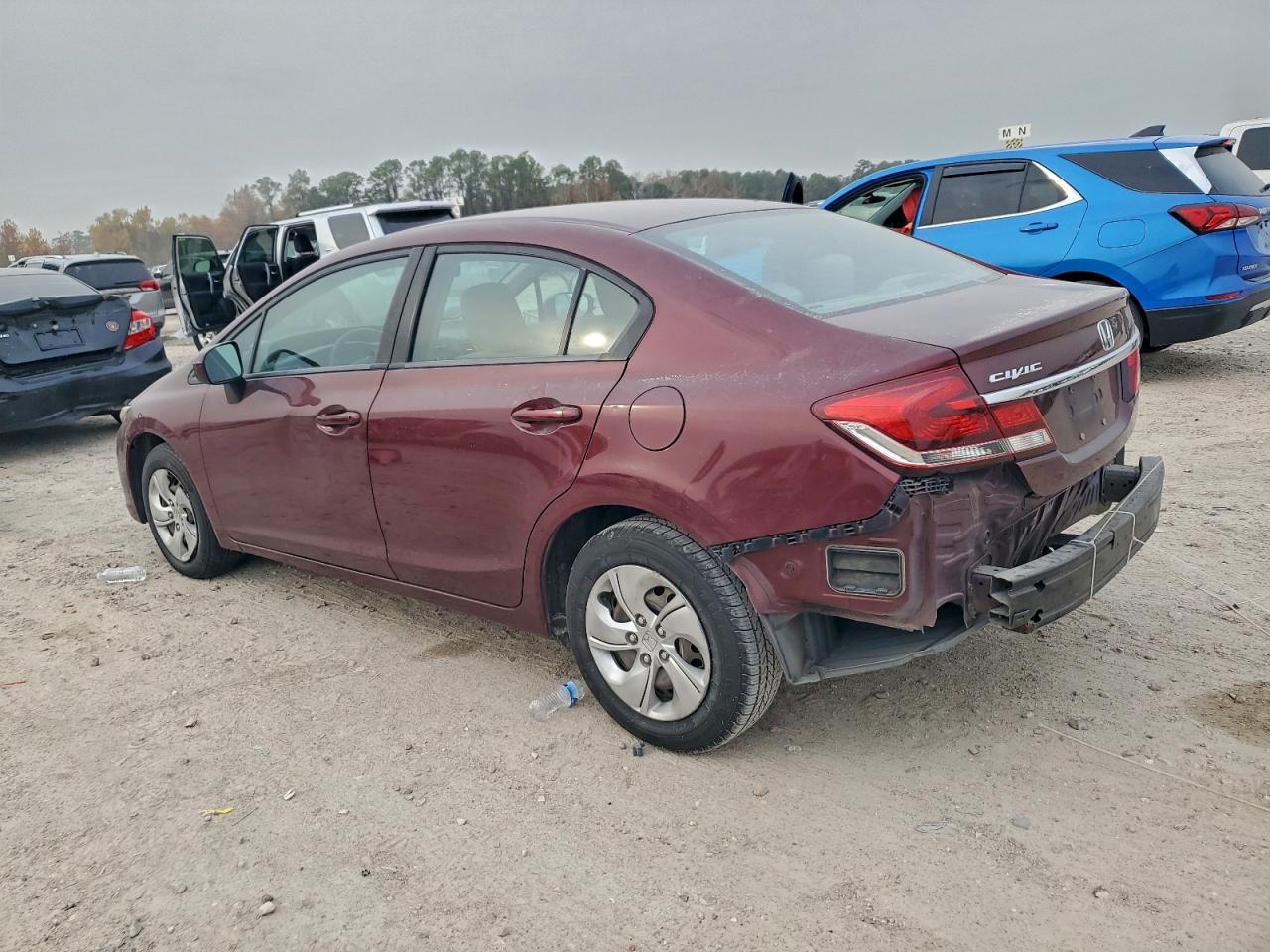 2014 HONDA CIVIC LX photo 2