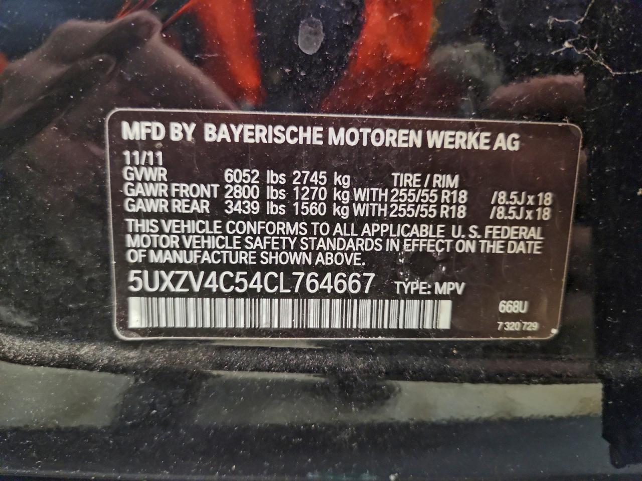2012 BMW X5 XDRIVE35I photo 13