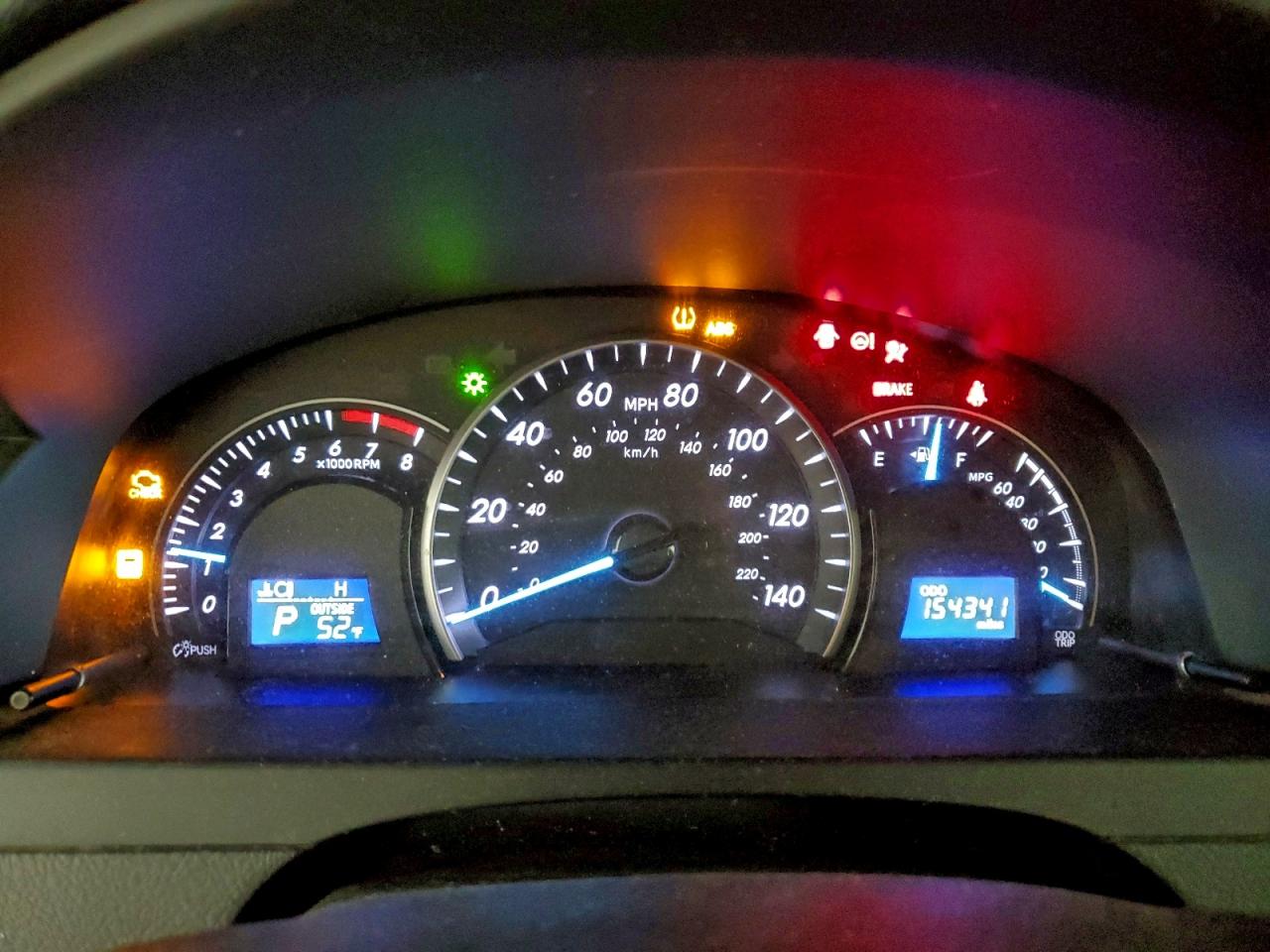 2012 TOYOTA CAMRY BASE photo 9