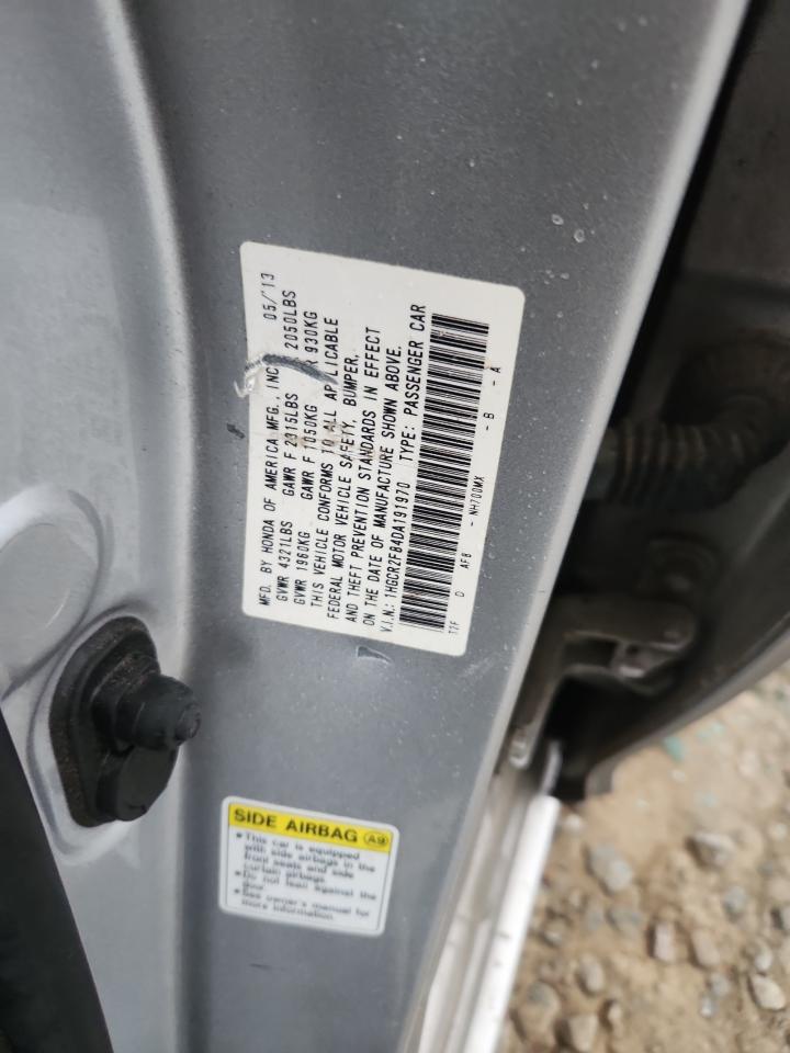 2013 HONDA ACCORD EXL photo 12