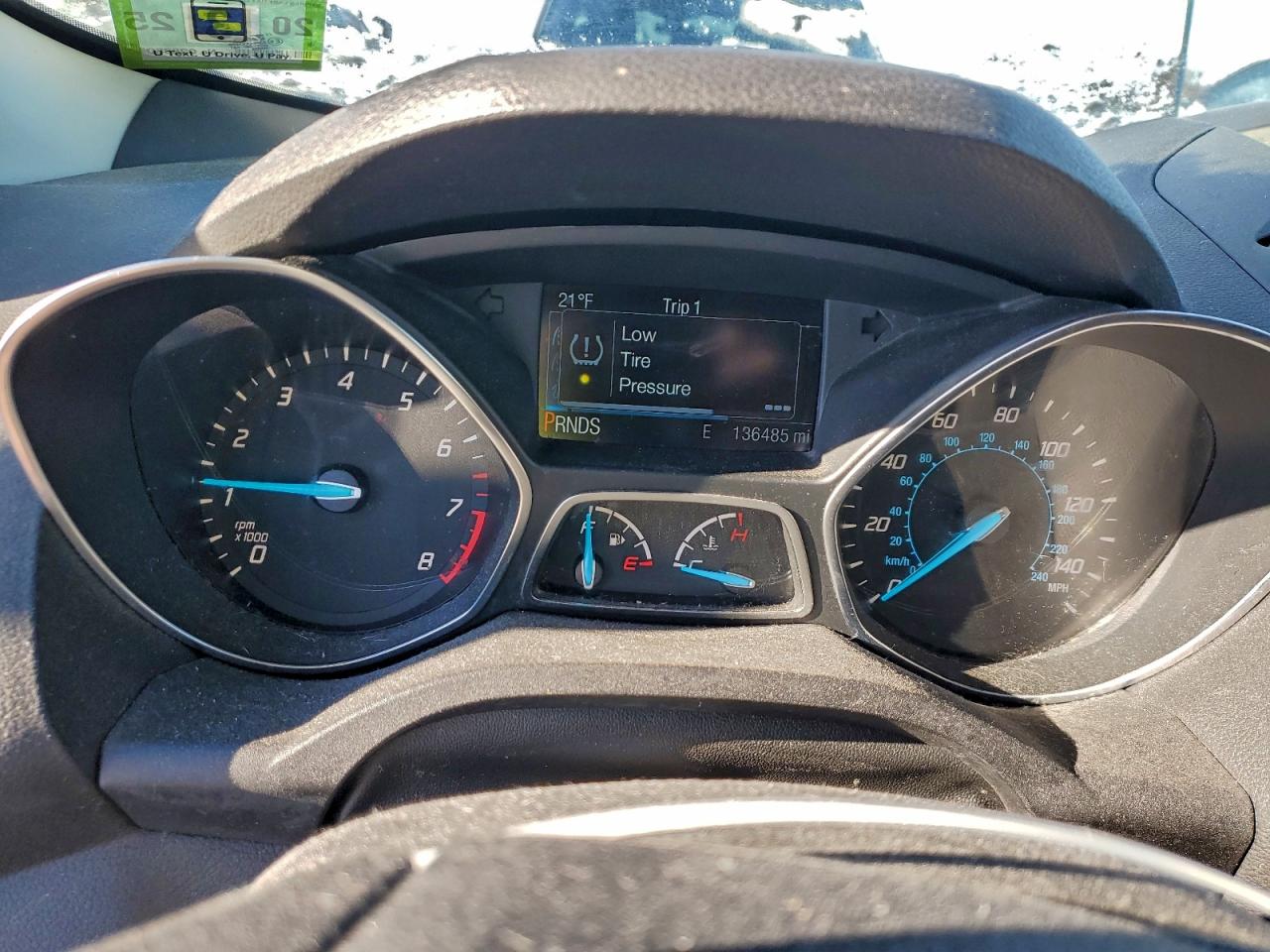 2016 FORD ESCAPE S photo 9