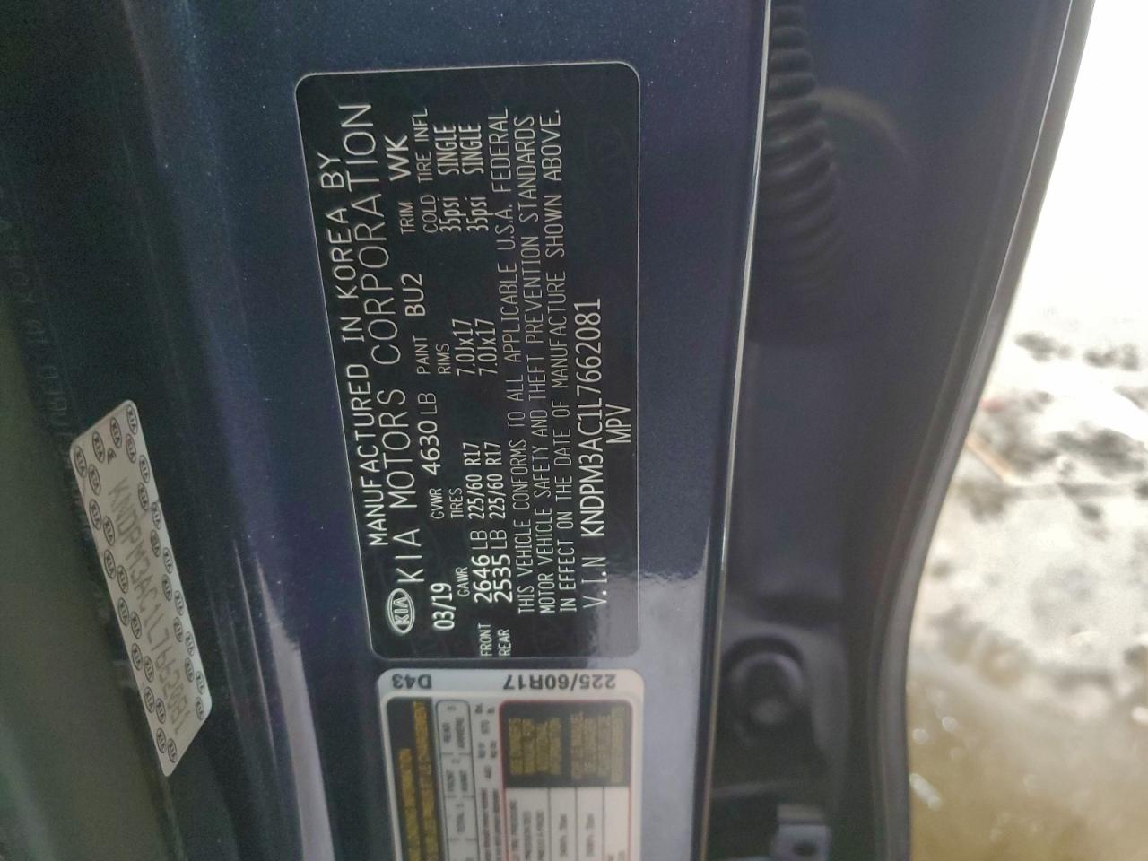 2020 KIA SPORTAGE LX photo 13