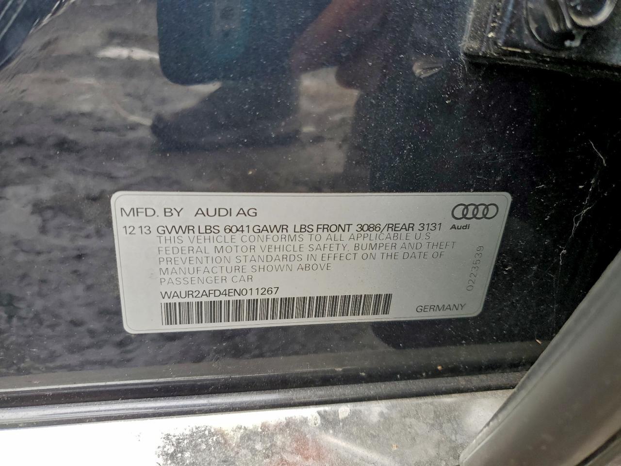 2014 AUDI A8 L QUATTRO photo 12