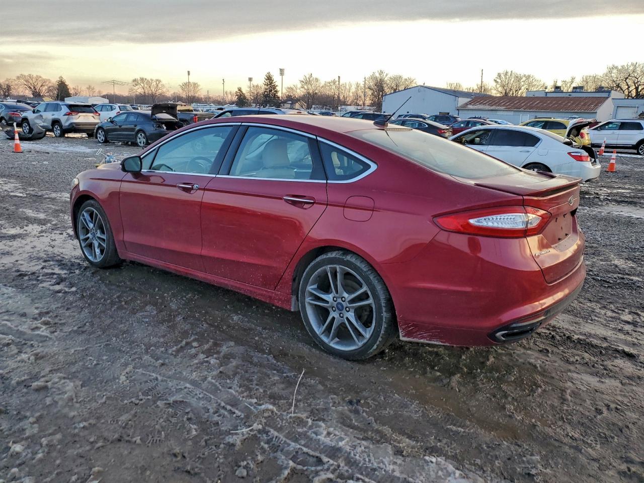 2015 FORD FUSION TITANIUM photo 2
