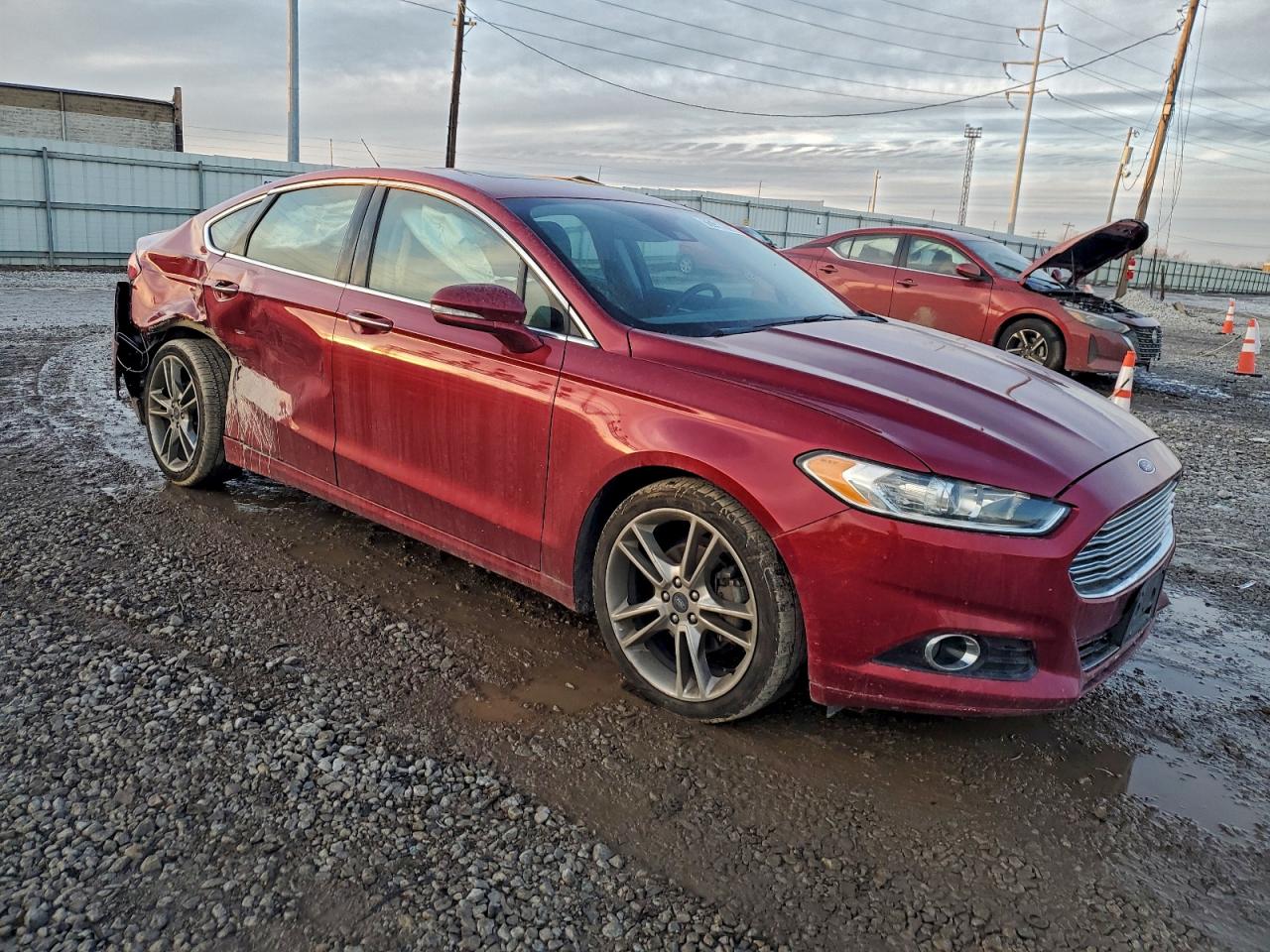 2015 FORD FUSION TITANIUM photo 4