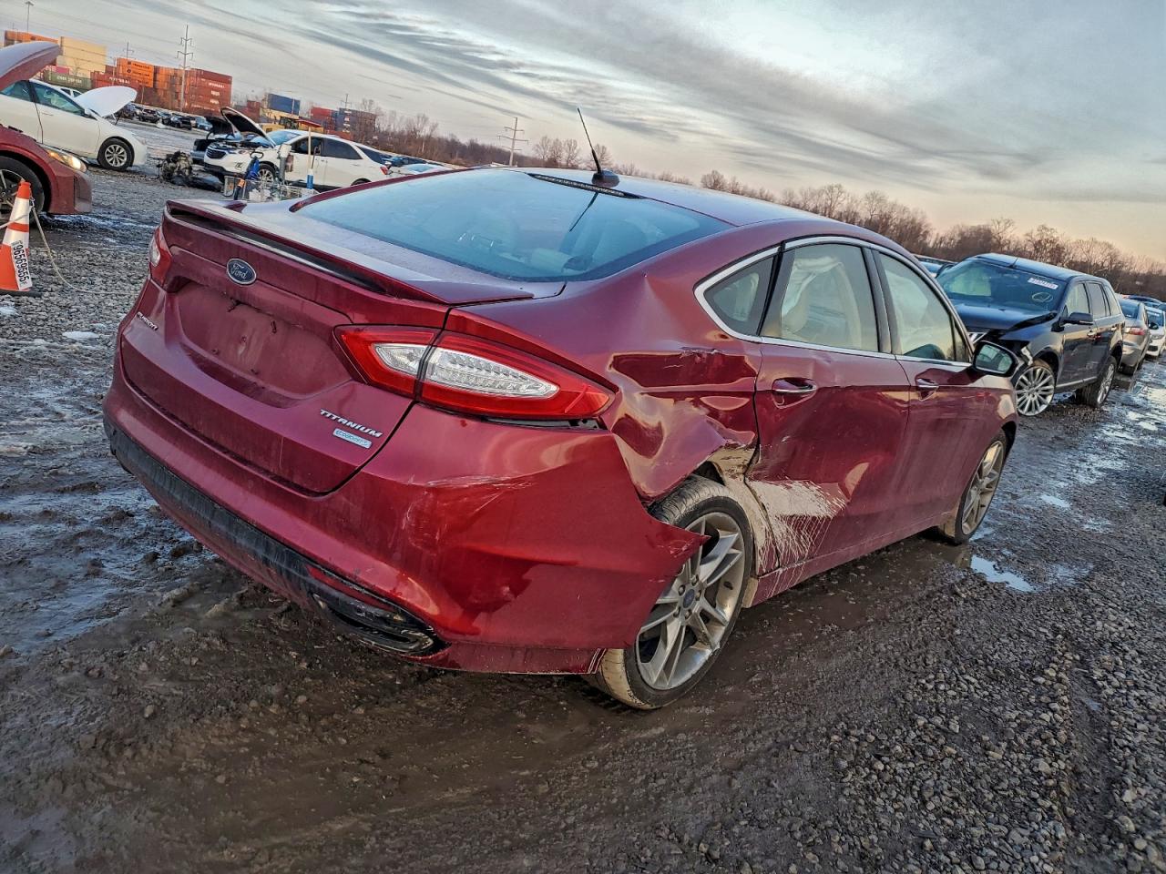2015 FORD FUSION TITANIUM photo 3